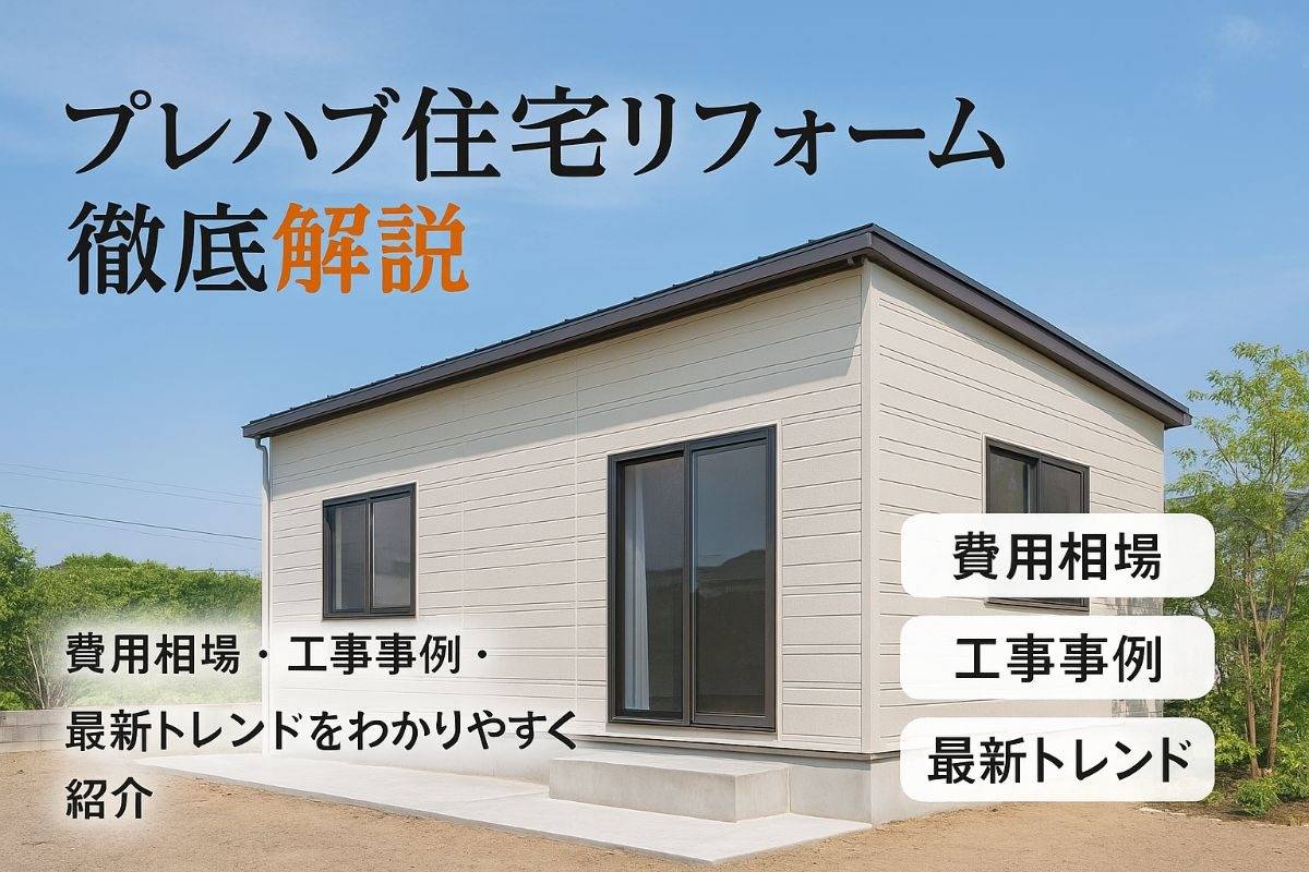リフォームでプレハブ住宅の費用相場と工事事例徹底解説｜最新トレンドと業者選びガイド