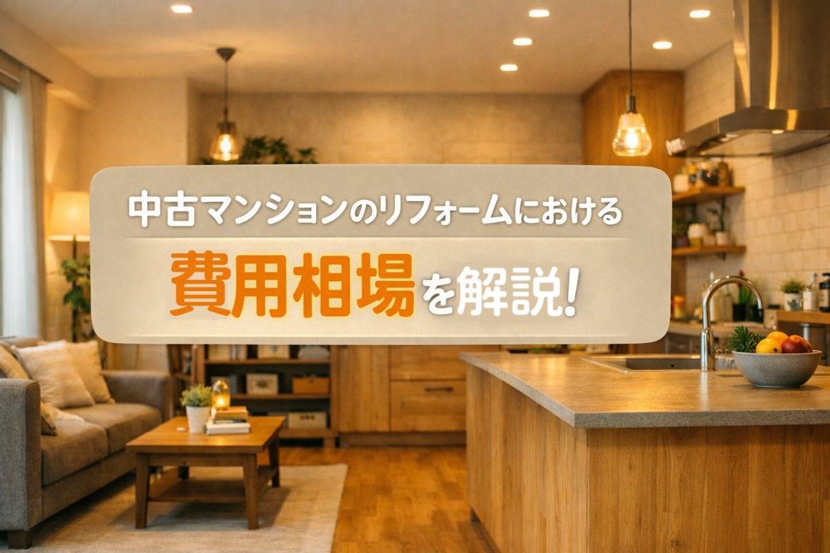 中古マンションのリフォームにおける費用相場を解説！最新の内訳や支援制度活用法なども紹介