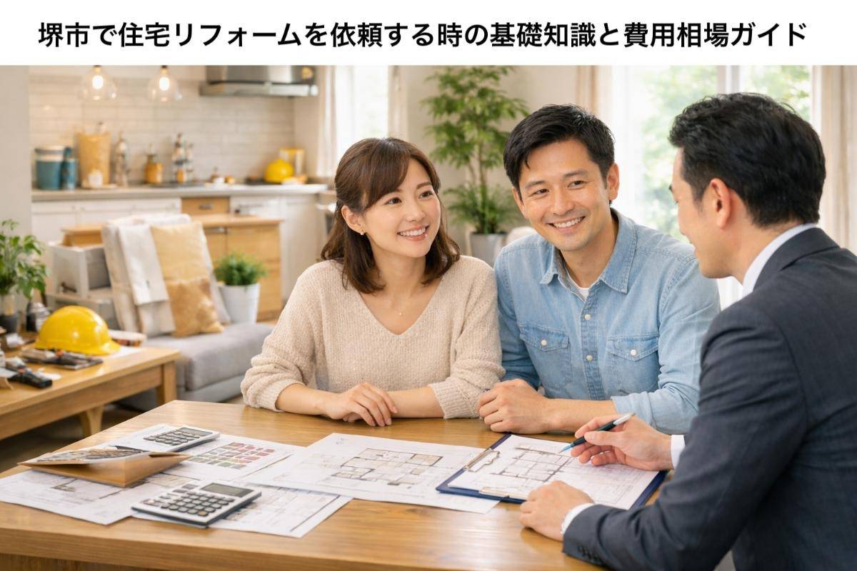 堺市で住宅リフォームを依頼する時の基礎知識と費用相場ガイド
